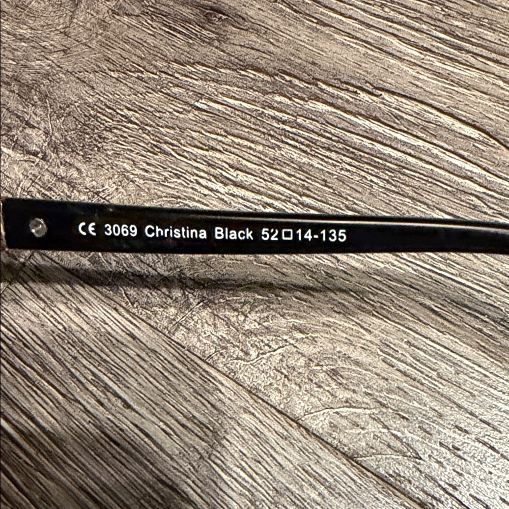Black Kam Dillon Christina Eyeglasses - Picture 5 of 7